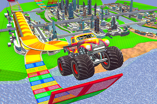 Impossible Monster Truck race Monster Truck Games 2021  image