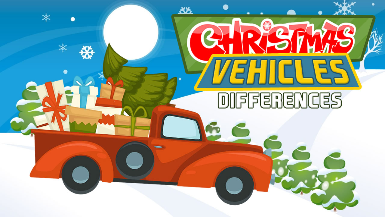 Christmas Vehicles Differences thumbnail