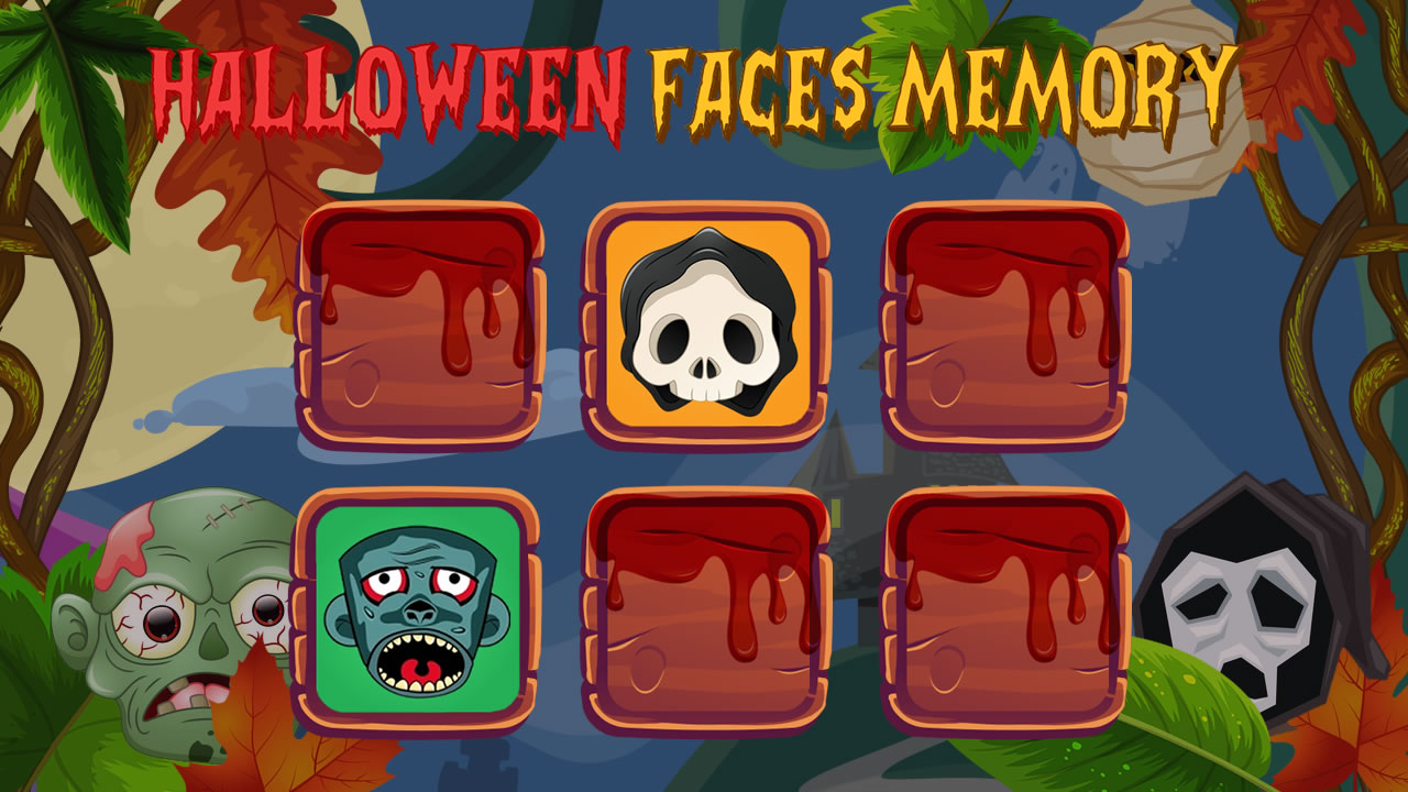 Halloween Faces Memory thumbnail