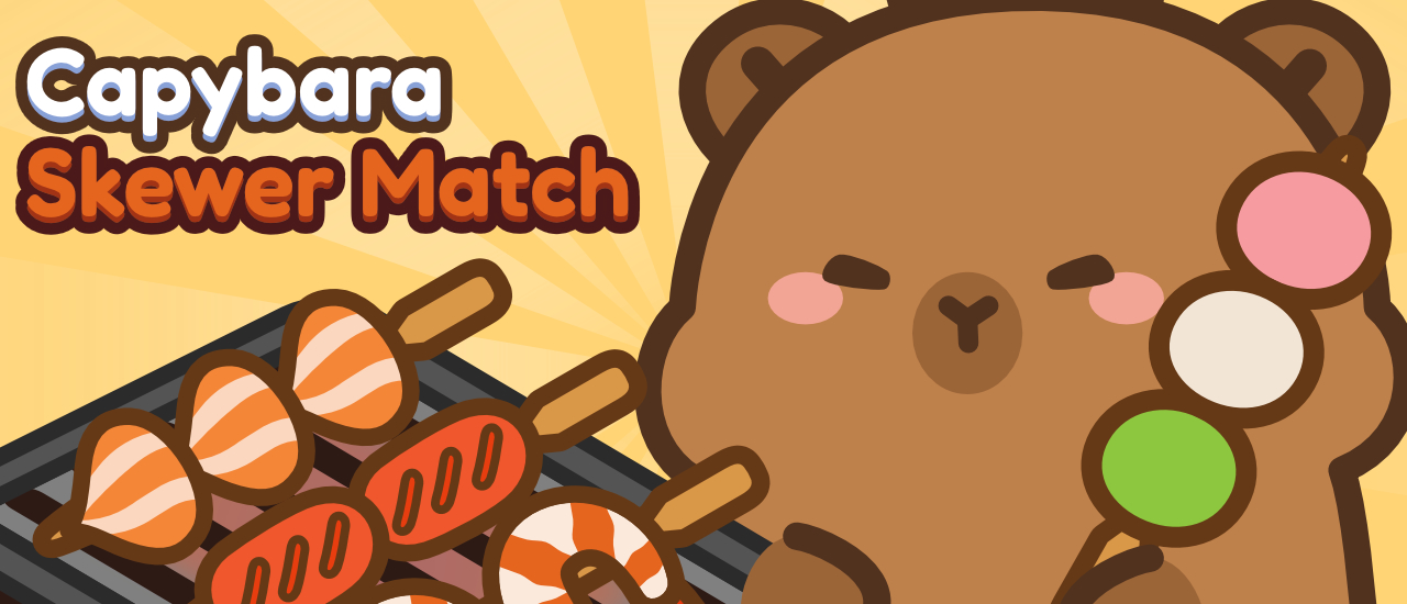 Capybara Skewer Match