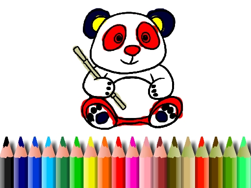BTS Panda Coloring thumbnail