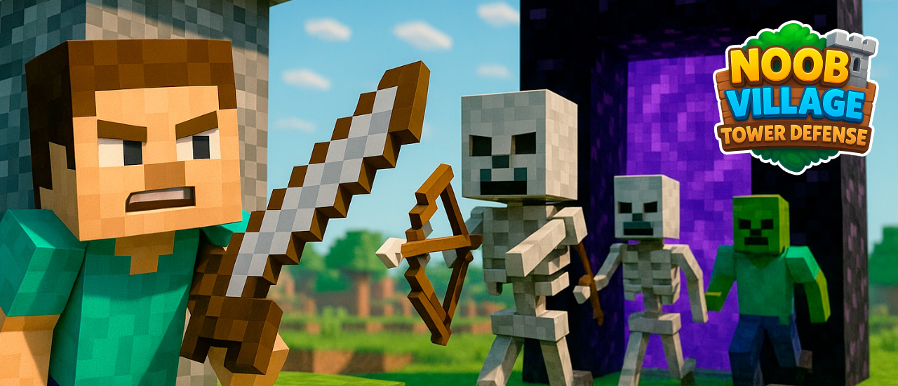 Noob Village Tower Defense screenshot 3