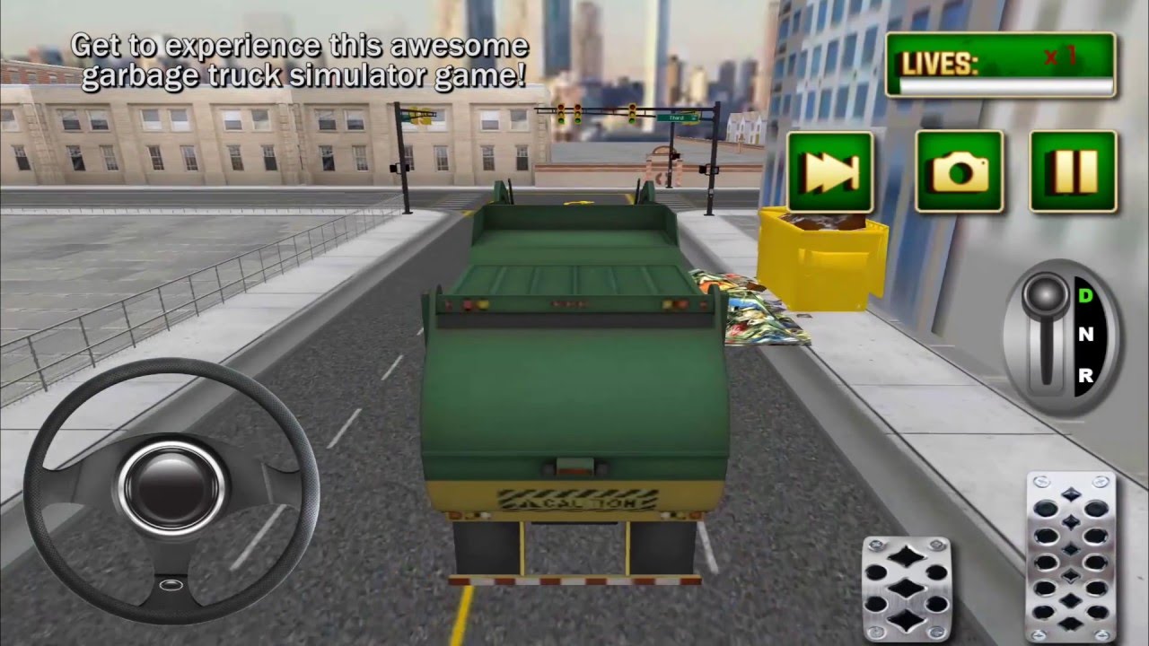 Garbage Truck Simulator : Recycling Driving Game thumbnail