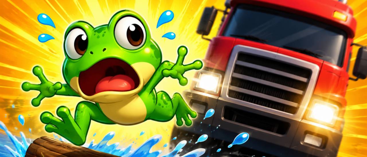 Frogie - Cross the road