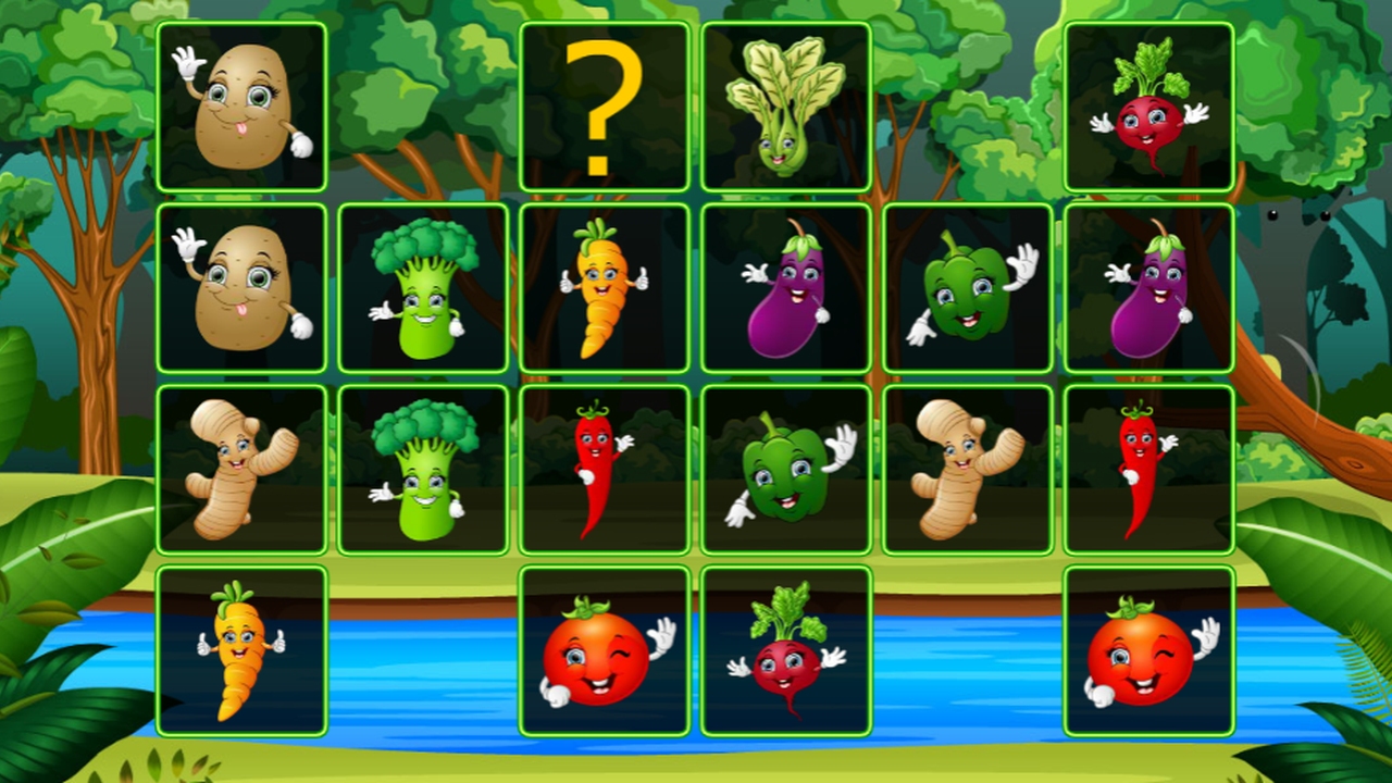 Vegetable Cards Match thumbnail