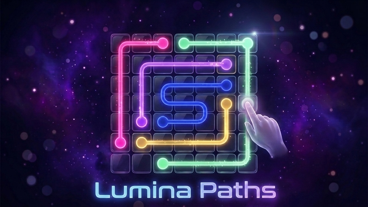 Lumina Paths — Connect Puzzle cover art