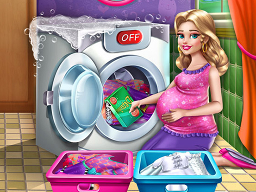 Mommy Washing Clothes thumbnail