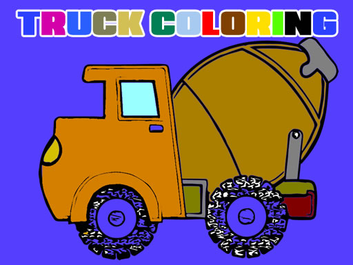 Trucks Coloring Book thumbnail