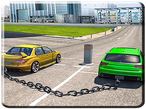 Chained Cars Impossible Tracks Game thumbnail