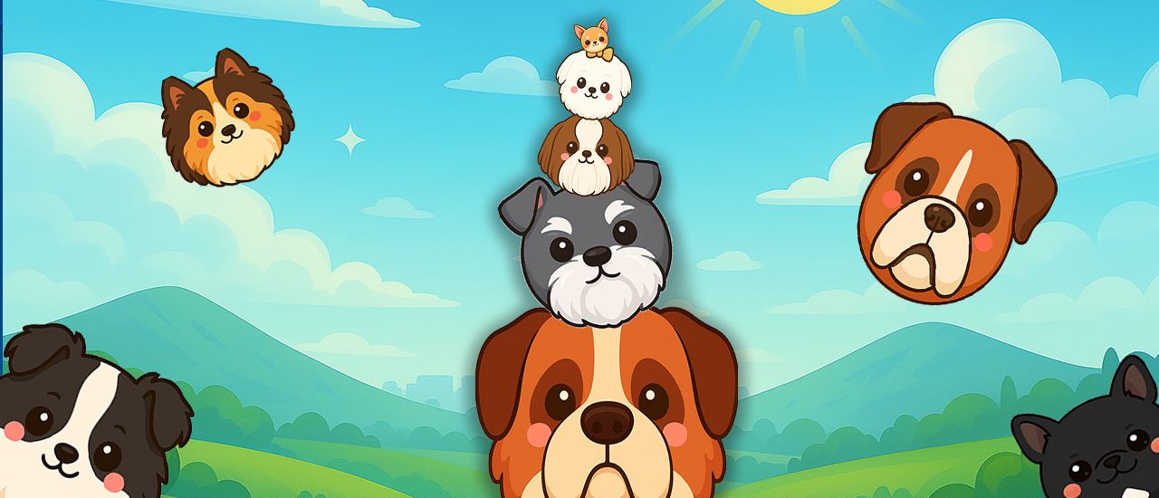 Dog Merge Mania screenshot 2
