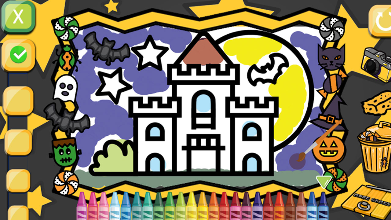 Kids Coloring Halloween thumbnail