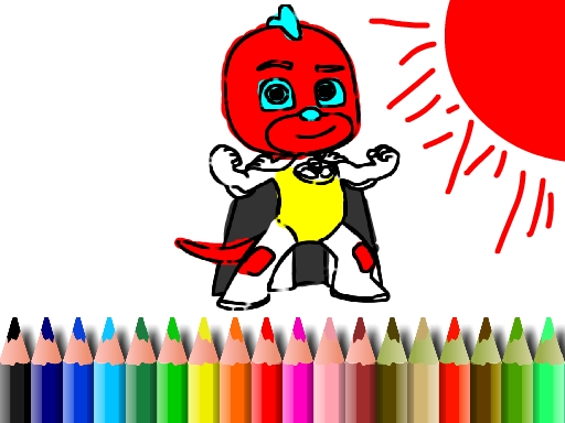 BTS Mask Boy Coloring thumbnail