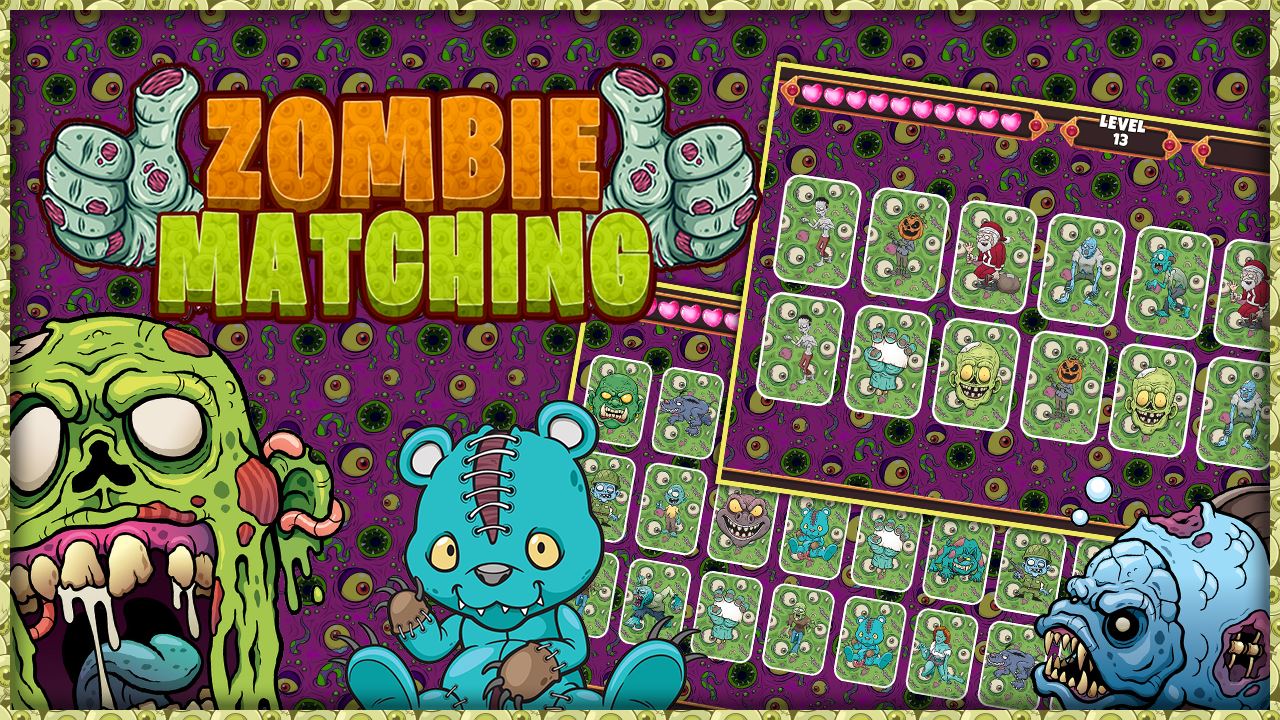 Zombie Card Games : Matching Card thumbnail