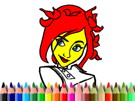 BTS Cute Girl Coloring thumbnail