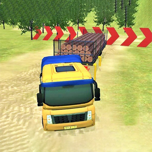 Modern OffRoad Uphill Truck Driving
