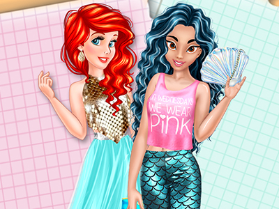 Jasmine and Ariel Wardrobe Swap thumbnail