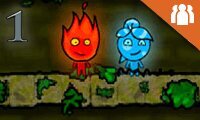 Fireboy and Watergirl 1 Forest Temple screenshot