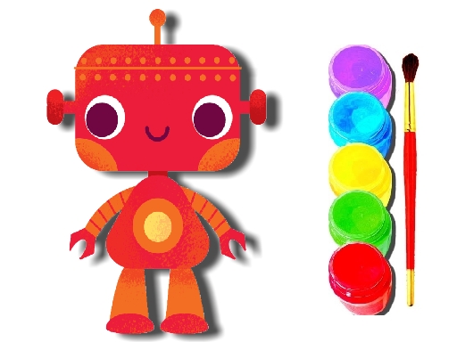 BTS Robot Coloring Book thumbnail