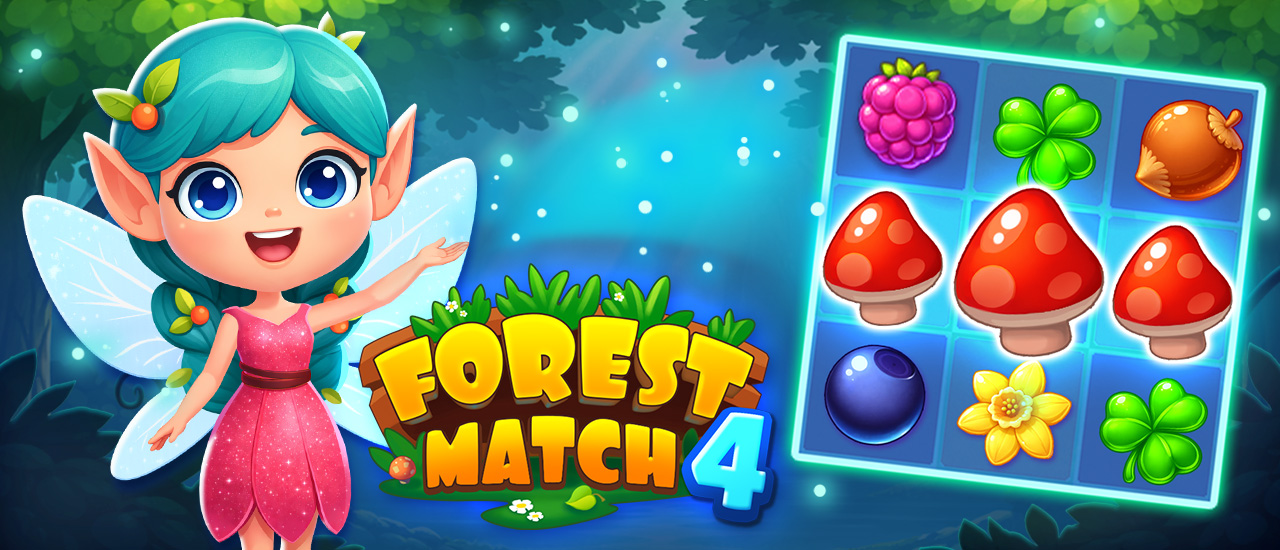 Forest Match 4 online game