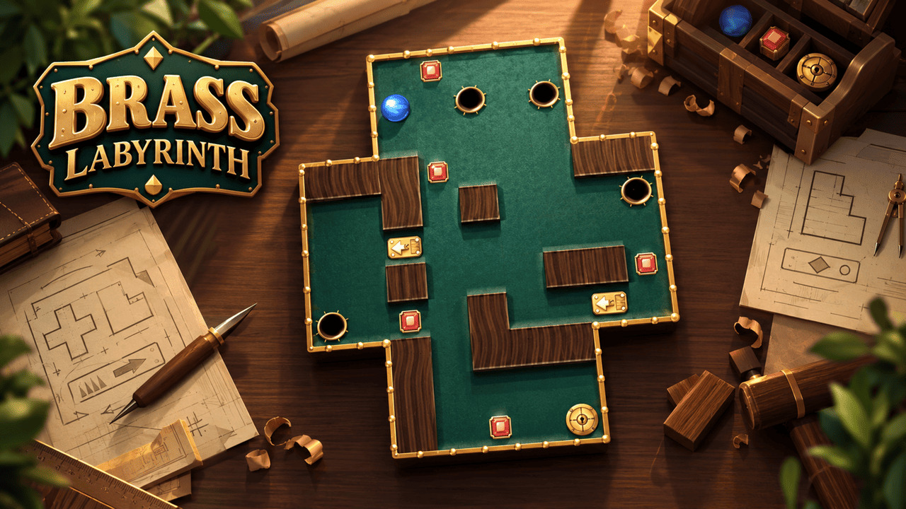 Image Brass Labyrinth