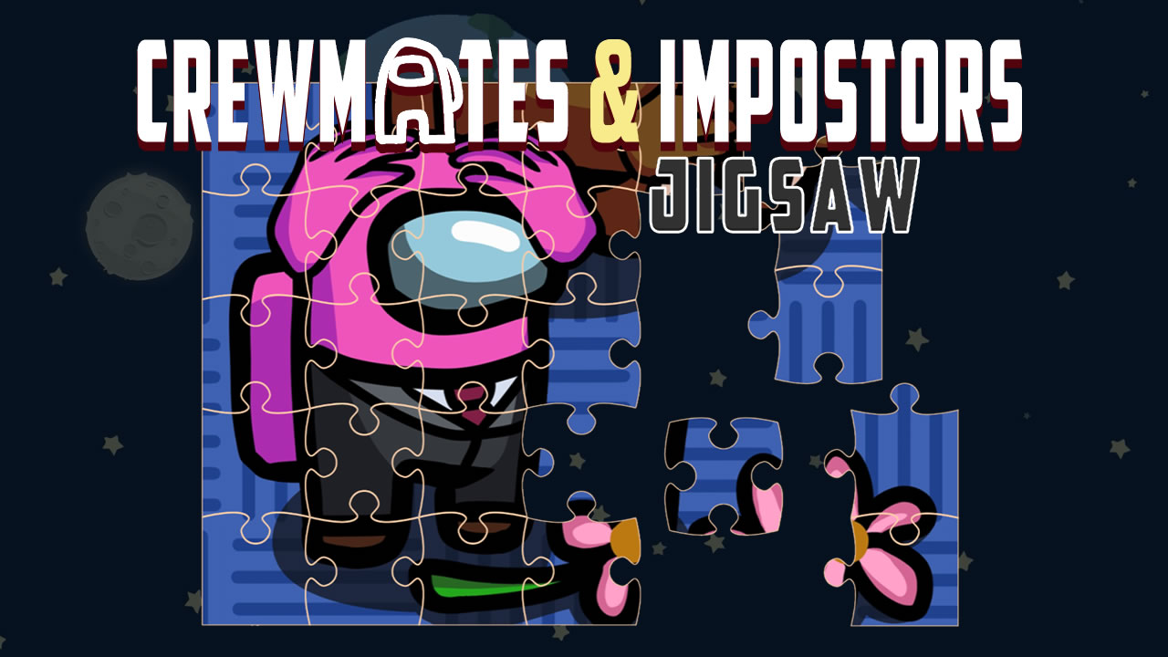 Crewmates and Impostors Jigsaw thumbnail