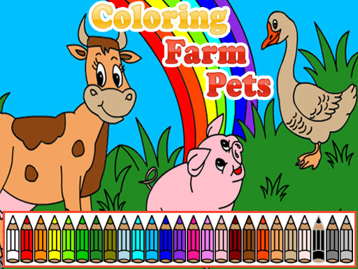 Coloring Farm Pets thumbnail