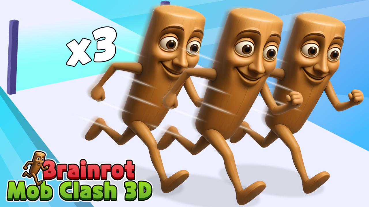 Brainrot Mob Clash 3D thumbnail