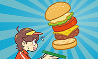 BURGER CATCH screenshot