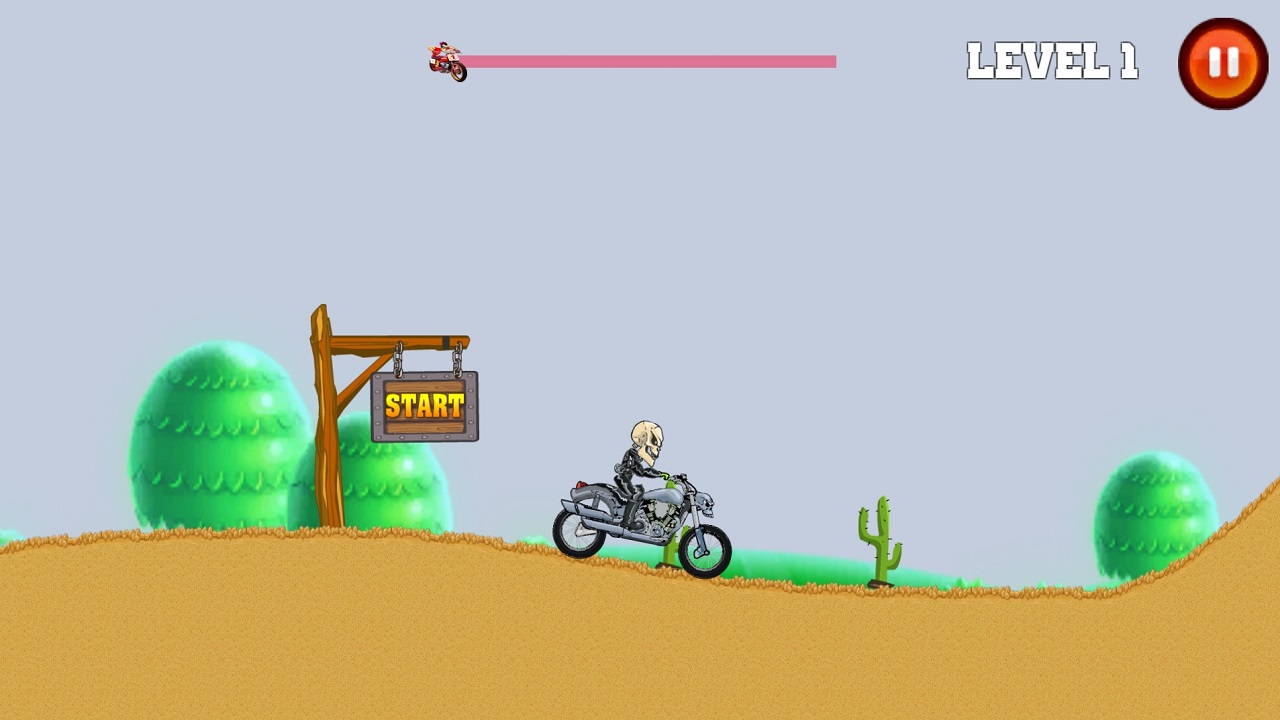 Motor Bike Hill Racing 2D thumbnail
