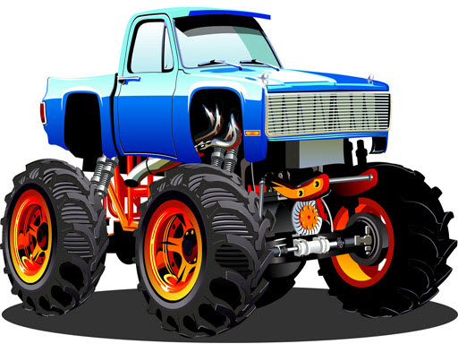 Monster Truck Puzzle thumbnail