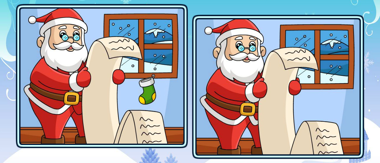 Christmas Spot the Difference thumbnail