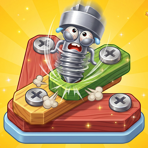 Color Screw Rescue Puzzle