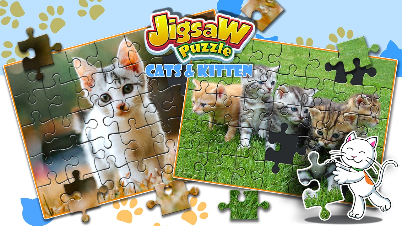 Jigsaw Puzzle Cats & Kitten