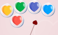 Bubble Shooter Valentine play online no ADS