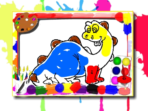 Dinosaur Coloring Book thumbnail