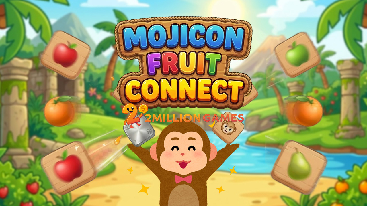 Mojicon Fruit Connect — free online mahjong game on Glaze Games