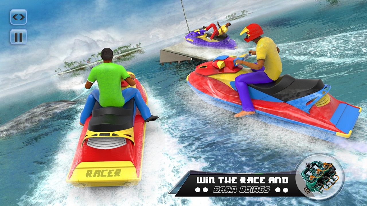 Super Jet Ski Race Stunt : Water Boat Racing 2020 thumbnail