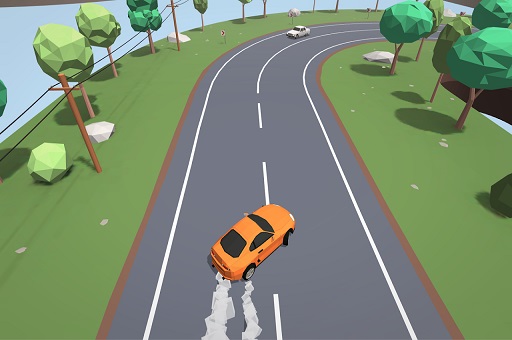 Polygon Drift: Endless Traffic Racing screenshot