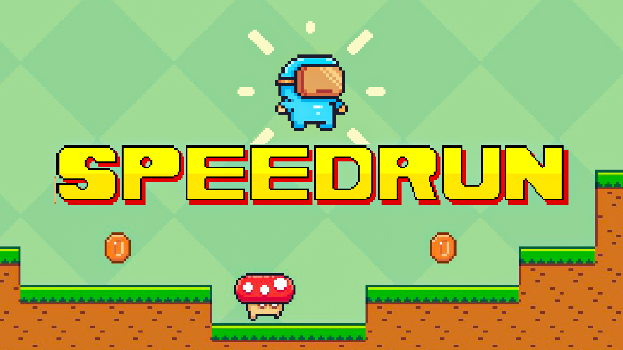 Speedrun platformer thumbnail