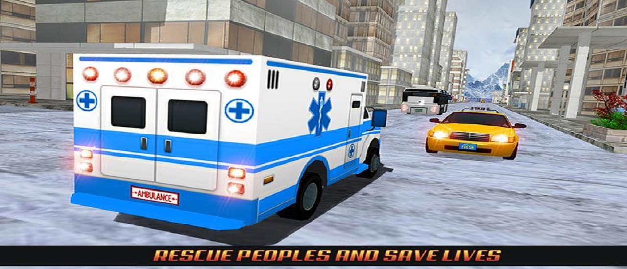 Modern City Ambulance Simulator screenshot