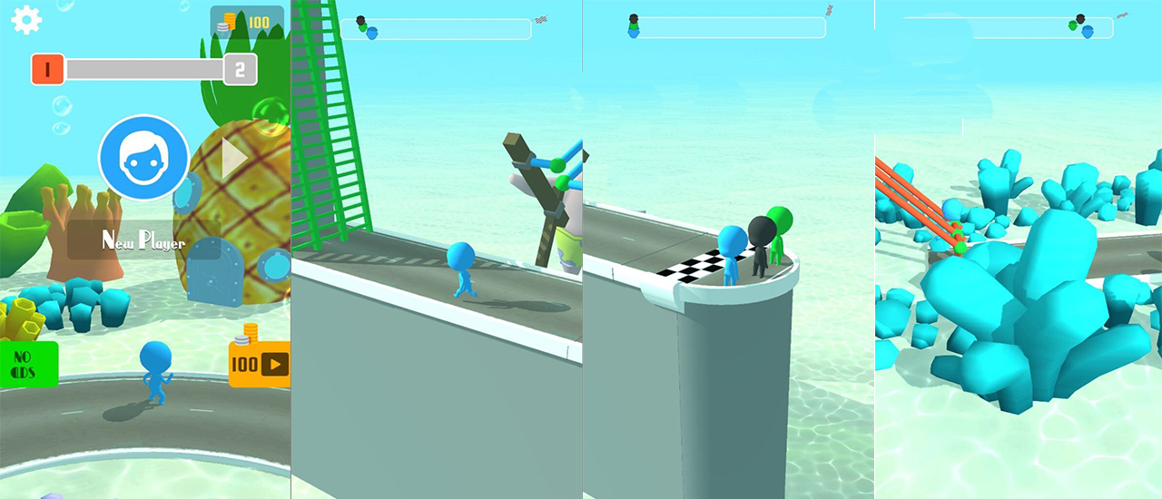 Funny Race 3D 2019 screenshot