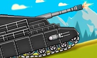Tank Fury: Boss Battle 2D game interface - Detailed game features