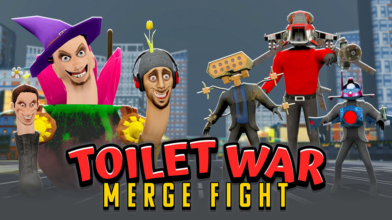 Toilet War: Merge Skibidi thumbnail