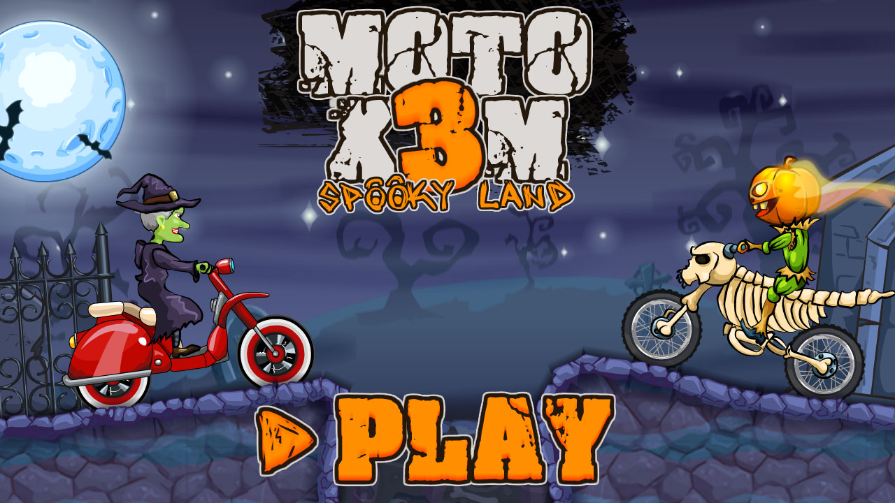 Moto X3M Spooky Land thumbnail