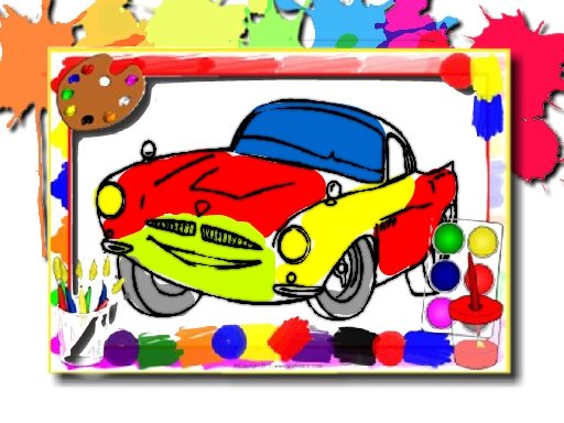 Racing Cars Coloring Book thumbnail