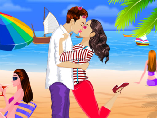 First Valentine Kissing thumbnail