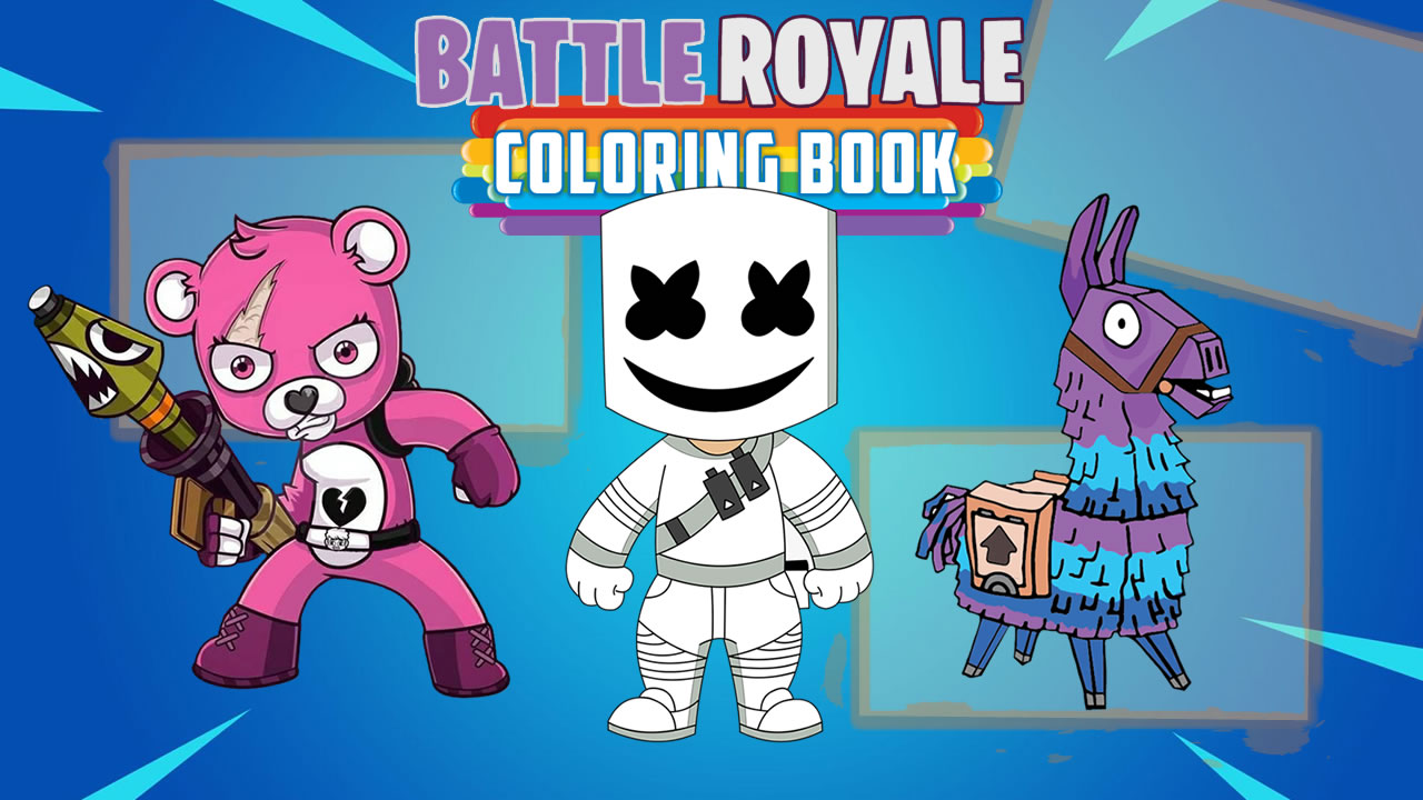 Battle Royale Coloring Book thumbnail