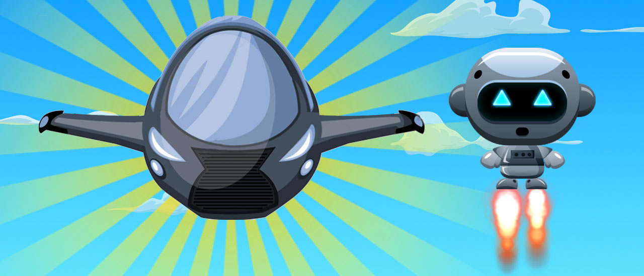 Flying Robot screenshot