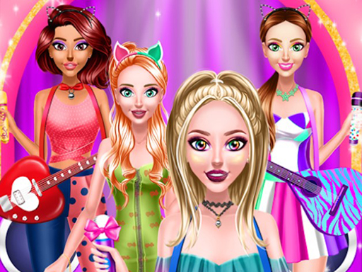 Popstar Girls Dress Up thumbnail