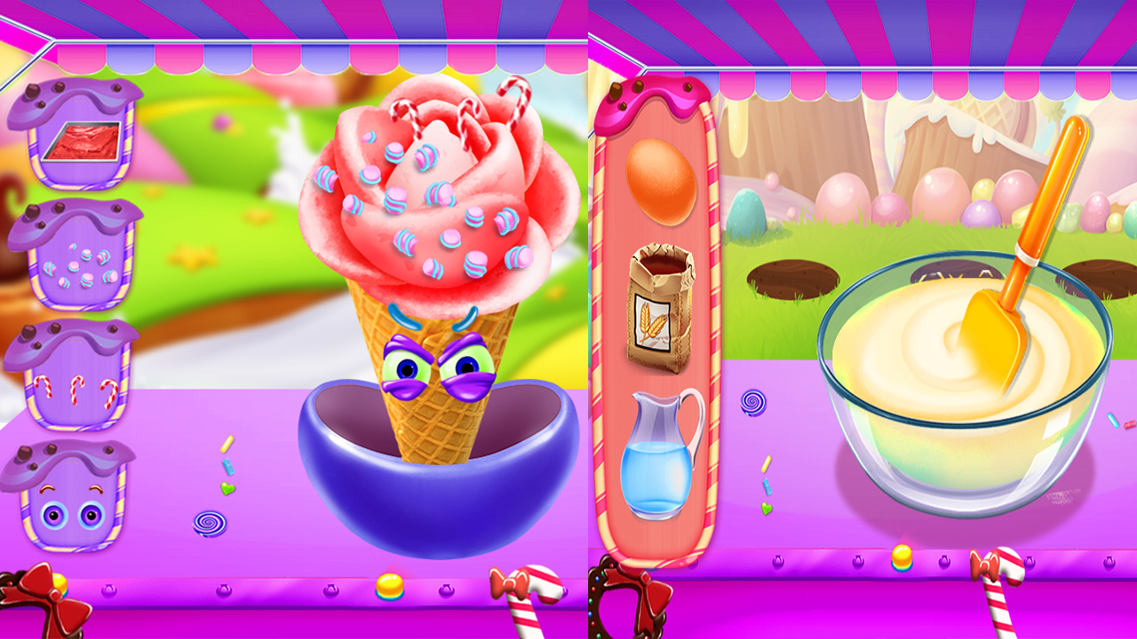 Frosty Ice Cream! Icy dessert thumbnail